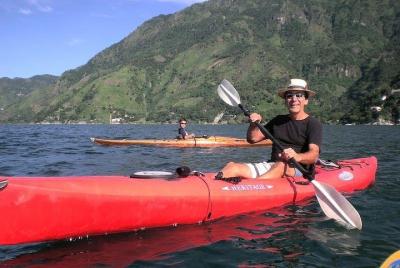 Excursión en kayak y a pie desde Panajachel, Guatemala Excursión en kayak y a pie desde Panajachel, Guatemala