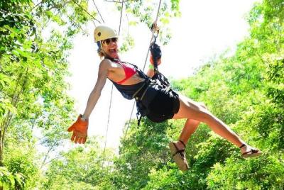 Canopy Zipline Excursion & Beach