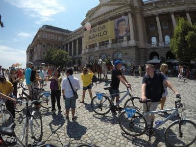 Paseo en bicicleta por el castillo de Buda - Budapest