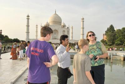 Guía aprobada por el gobierno de Taj Mahal y Fuerte de Agra