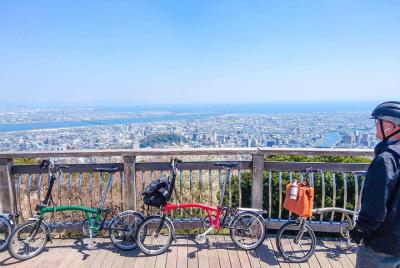Tokushima y el monte. Bizan Brompton Bicycle Tour