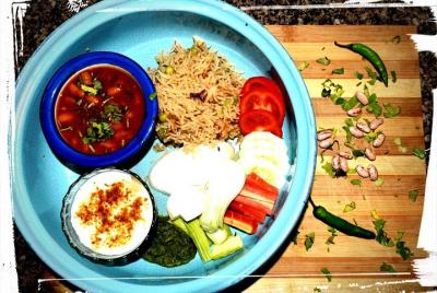 Una comida india artesanal Una comida india artesanal