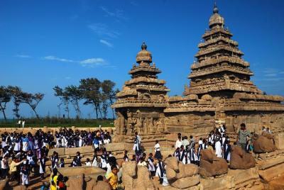 Templo de Mahabalipuram y tour de un día en la playa desde Chenna