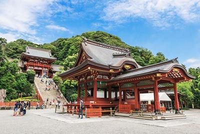 Kamakura Tsurugaoka Hachimangu Tour con guía con licencia naciona