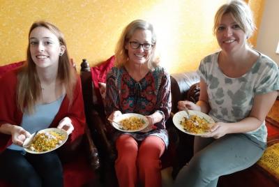 Clase de cocina india