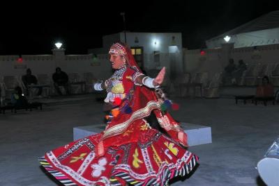 Espectáculo cultural en el gran desierto de Thar