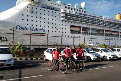Tour en bicicleta por Fort Kochi con recogida en cruceros