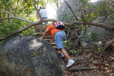 Senderismo en la isla La Roqueta, centro de la ciudad, espectácul