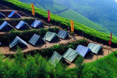 Camping en Munnar - Con cena y desayuno incluidos