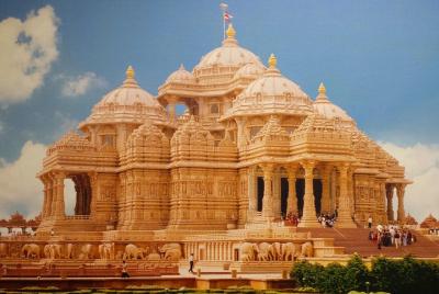 Divina morada de Dios: tour de Akshardham con almuerzo incluido Divina morada de Dios: tour de Akshardham con almuerzo incluido