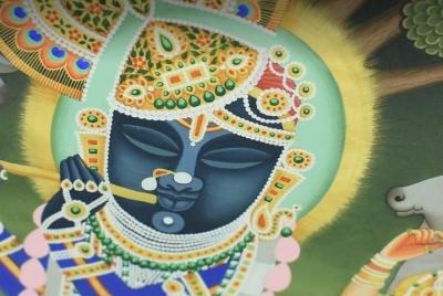 Taller privado de pintura de Pichwai de 3 horas en Udaipur