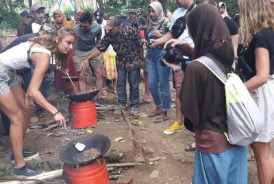 Un día siendo cafetera y batik