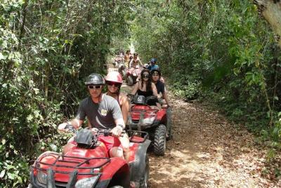 Increíble Atv en Cancún, siente la jungla con tirolinas y cenotes