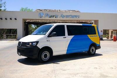 Puerto Aventuras Transporte privado desde-hasta el aeropuerto de 