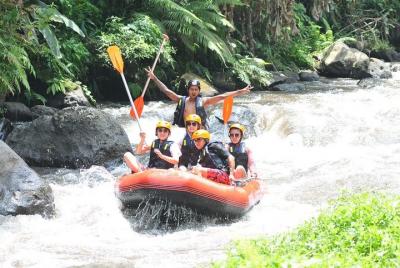Rafting en aguas blancas del río Ayung
