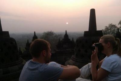 Recorrido al amanecer por los templos desde Yogyakarta