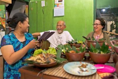 Cena privada en Indonesia