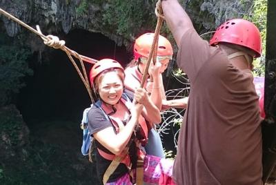 Un día fuera de Yogyakarta: entrada a la cueva Jomblang
