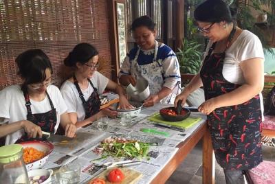 Clase de cocina de Yogyakarta