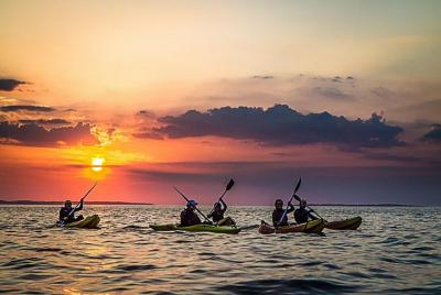 Kayak al atardecer guiado en Connemara, Wild Atlantic Way, Mannin