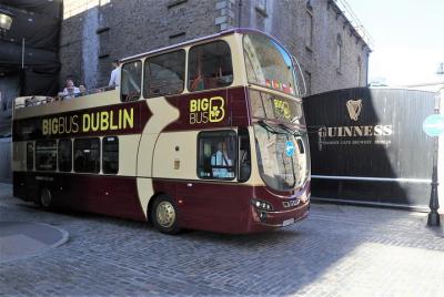 Guinness Storehouse Fast-Ticket Ticket y Big Bus Dublin Hop-on Ho