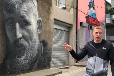 Paseo a pie sin hogar - Smithfield