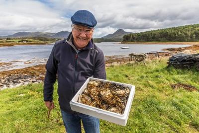 Oyster Tour y degustación en Ballinakill Bay con David