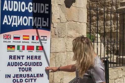 Audioguía de 9 idiomas para la ciudad vieja de Jerusalén