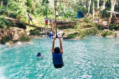 Tour privado de aventura por Irie Blue Hole desde Ocho Ríos Tour privado de aventura por Irie Blue Hole desde Ocho Ríos