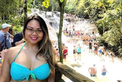 Falls Flyer Zipline y Dunn's River Falls Adventure Tour de Kingst