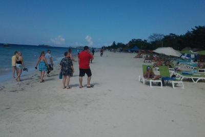 Negril 7 Miles Beach, Rick's Café N Time Square De compras en Fal