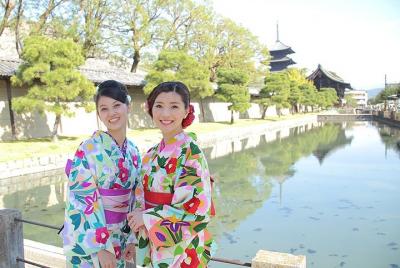 Plan Yukata (Kimono) 2,500 yenes Puedes caminar por los lugares t