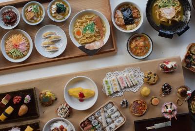 Clase de fabricación de alimentos en miniatura