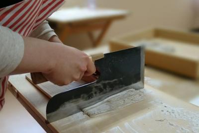 Elaboración De Fideos De Soba En Matsumoto, Nagano