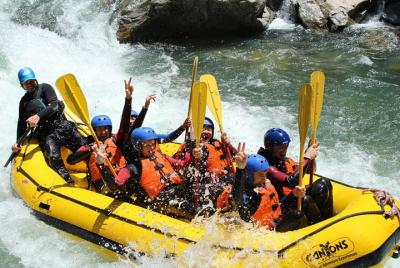 Aventura de rafting de medio día en Minakami con recogida