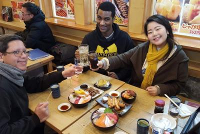 Otaru Walking & Street Food Tour en Hokkaido