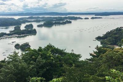 Disfrute del fresco verano en la costa de Miyagi
