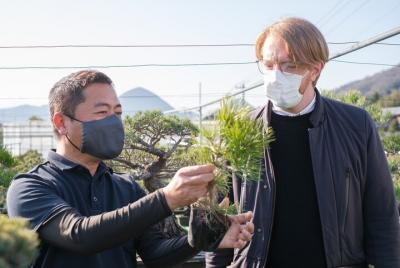 Experiencia de bonsai con un artesano experto en el principal pro Experiencia de bonsai con un artesano experto en el principal pro