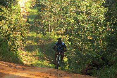 Jungle ride by mountain bike