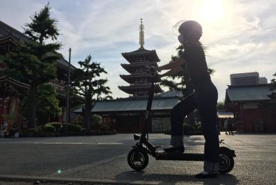 Lugares escénicos de Asakusa: tour guiado de medio día en scooter