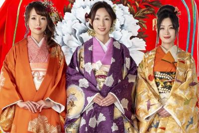 Divertido de usar en Asakusa, fácil de usar, kimono de alquiler f