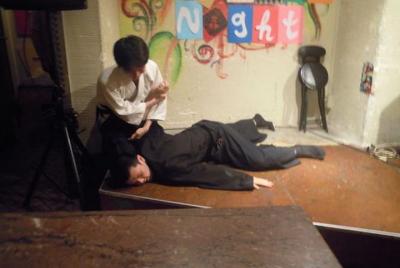 Actividad de Aikido en Shinjuku, Tokio