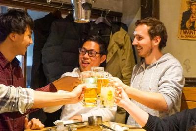 Recorrido de comida por la barra de Yokohama