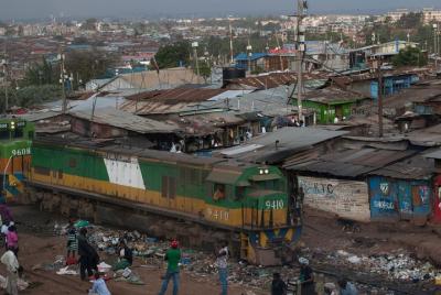 Intercambio cultural en Kibera