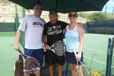 Lección privada de tenis en St Martin / St Maarten para dos perso