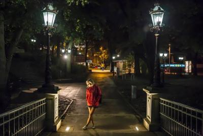 Gira de fotos de la noche de Riga