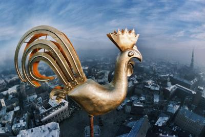 Paseo por el casco antiguo de Riga con degustación de bálsamo neg