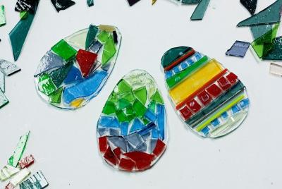 Taller de decoración de vidrio de temporada