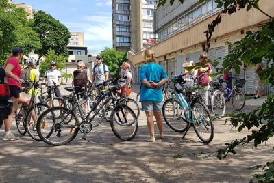 Tour privado en bicicleta de 3 horas por la Vilna alternativa