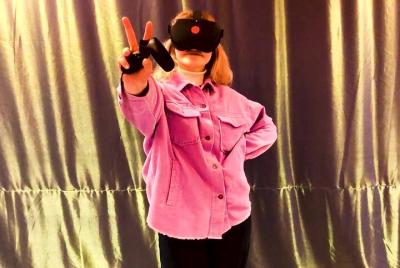 Experiencia privada de la sala de escape de realidad virtual en V